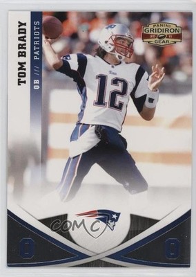2011 Panini Gridiron Gear Silver O's 64/250 Tom Brady #4 nd3