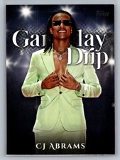 2025 Topps #GD-17 CJ Abrams Gameday Drip