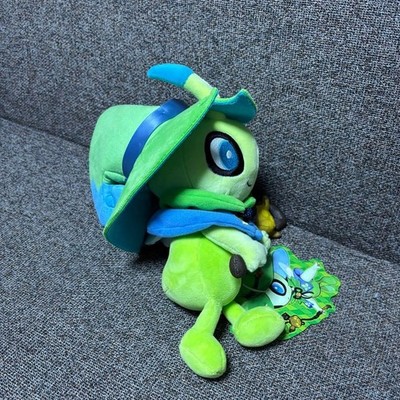 Pokémon Center Original Halloween Festival Celebi Plush Toy 7.9