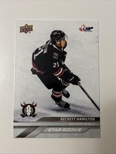 2024-25 UD CHL Hockey Star Rookie #352 BECKETT HAMILTON Red Deer Rebels