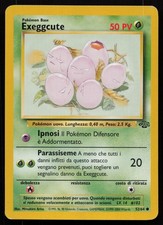 POKEMON TCG EXEGGCUTE 52/64 EX / LP JUNGLE COMMON NON HOLO BASIC ITALIAN 2000