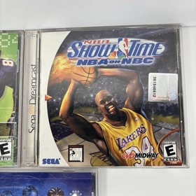Sega Dreamcast Sports Game Lot NFL 2K1 NBA Showtime NBA 2K1