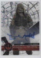 2017 Topps Star Wars High Tek Tidal Diffractor 23/75 Derek Arnold Pao Auto 09q5