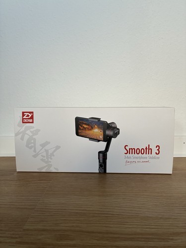 Zhiyun Smooth 3 Smartphone Gimbal Stabilisator 3-Achsen mit Transportcase & OVP