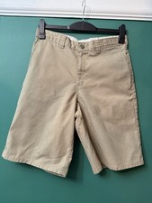 Dickies Flex Shorts Mens 32 inch Beige Leg 11" Rise 12" SS1024