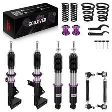Coilover Shock Absorbers Struts 32-way For 2001-2007 Mercedes-benz C-class Rwd Coilover Shock Absorbers Struts 32-way For 2001-2007 Mercedes-benz C-class Rwd