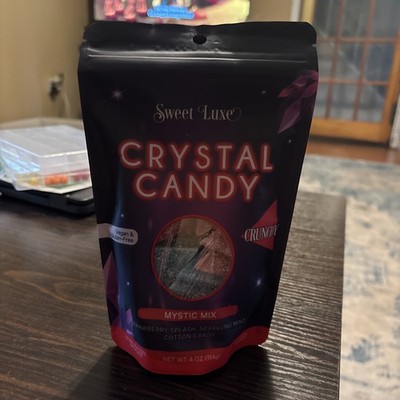Sweet Luxe Mystic Mix Crystal Candy Crunchy Gemstone Viral Candies 4 oz