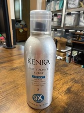 Kenra Dry Volume Burst Instant Soft Hold Hair Spray 3 7.5 fl. oz., New.
