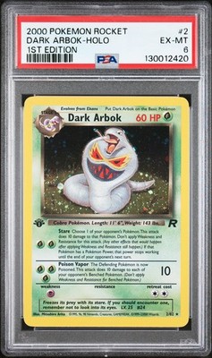 dark arbok pokemon card value Dark Arbok #2 Prices | Pokemon Team Rocket
