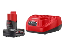 Milwaukee 48-59-2440 M12 XC 4.0Ah Battery and Charger Starter Kit