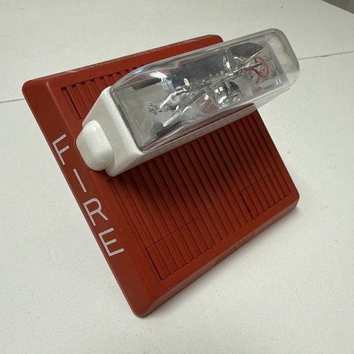 Copper Wheelock AMT-241575W-Red  Multitone Fixed Strobe 24V 15/75 Candela