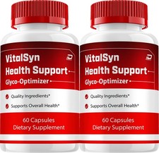(2 Pack) Vitalsyn Capsules – Vitalsin All Natural Blend Glycogen Support