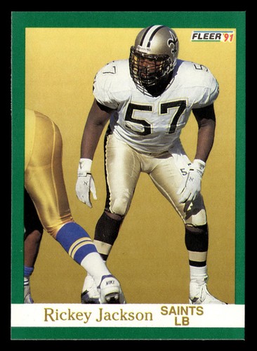 Rickey Jackson 1991 Fleer #296 New Orleans Saints FOOTBALL *074 | eBay