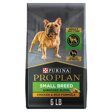 Purina Pro Plan Small Breed Dog Food with Probiotics for Dogs Shredded Blend