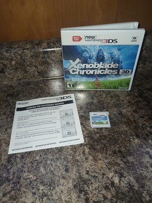 Xenoblade Chronicles 3D (Nintendo 3DS, 2015) Complete CIB - Gently Used