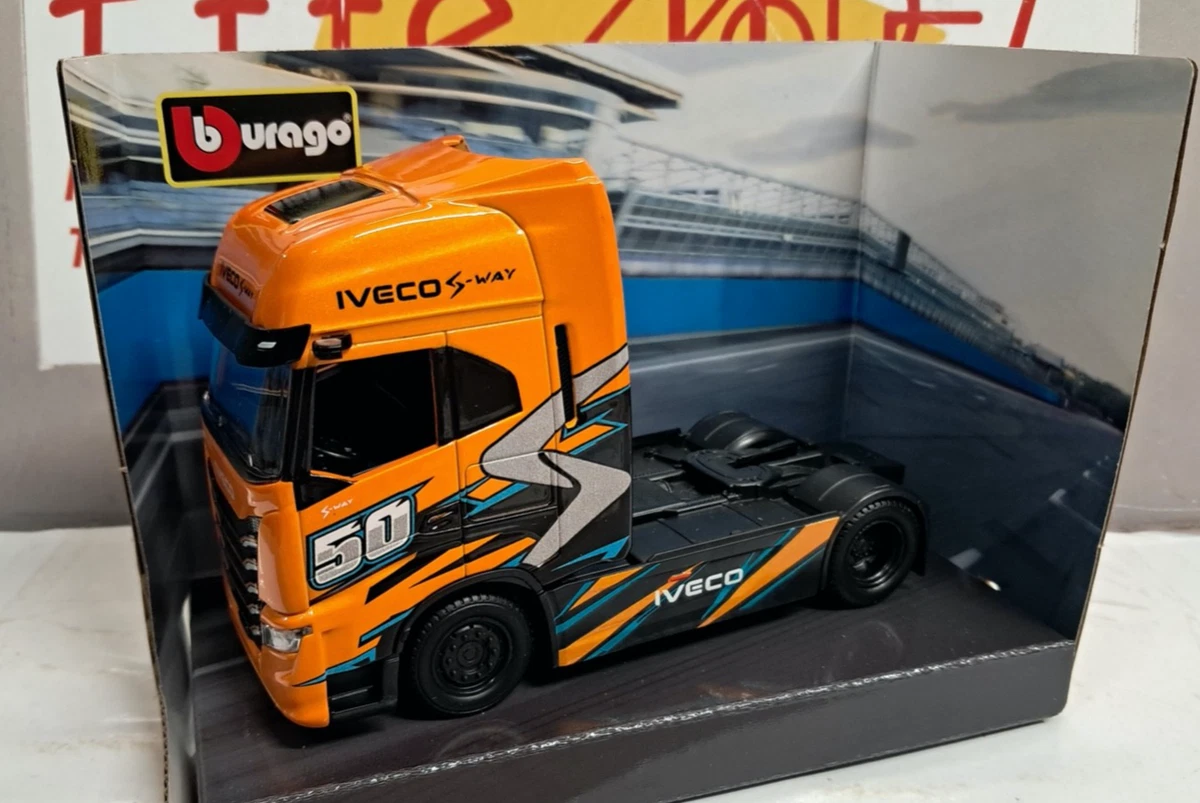 NEWRAY 1/43 IVECO STRALIS BISARCA CON 3 MODELLINI FIAT