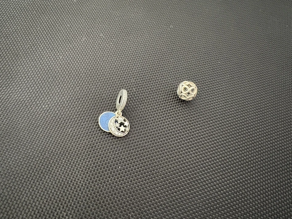 Pandora Charm-Anhänger „Nachthimmel“, 925er Silber - Bild 2 von 4