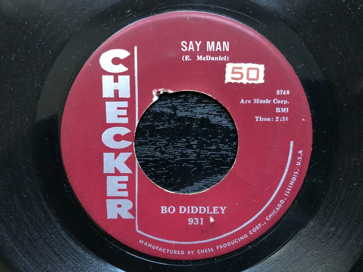 Bo Diddley SAY MAN 1959 Checker 45 rpm single VG | eBay