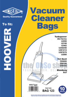 SPARES2GO H4 H18 - Sacchetti Per Aspirapolvere Hoover Turbopower - Foto 5