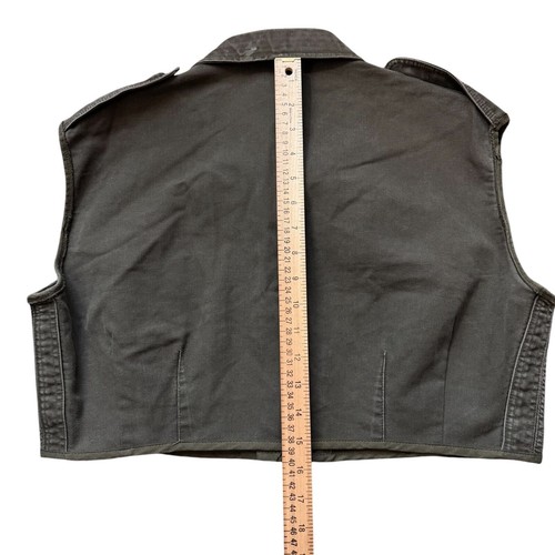 German Sturm Vest Size L Army Green Altered Shortened Military Wear READ - Picture 5 of 10