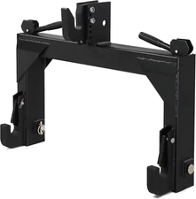 3 Point Quick Hitch 3000 Lbs Adaptation to Category 1 & 2 Tractor 3-Pt Attachmen