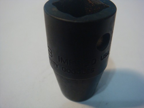 Snap-On (IMFS120) 1/2" Drive 6-Point SAE 3/8" Shallow Thin Wall Impact Socket (N - Bild 4 von 6