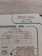 Revue technique Renault FREGATE