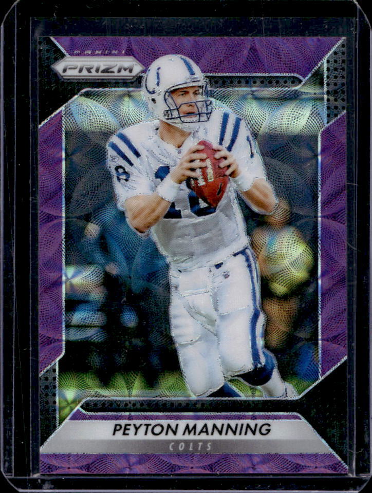 2016 Panini Prizm Peyton Manning Purple Scope #88/99 #125