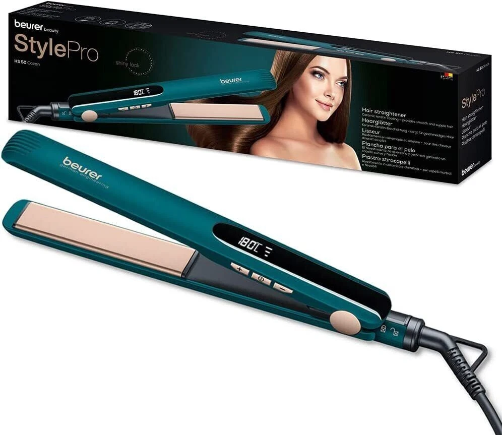 Woman ocean hair clearance straightener
