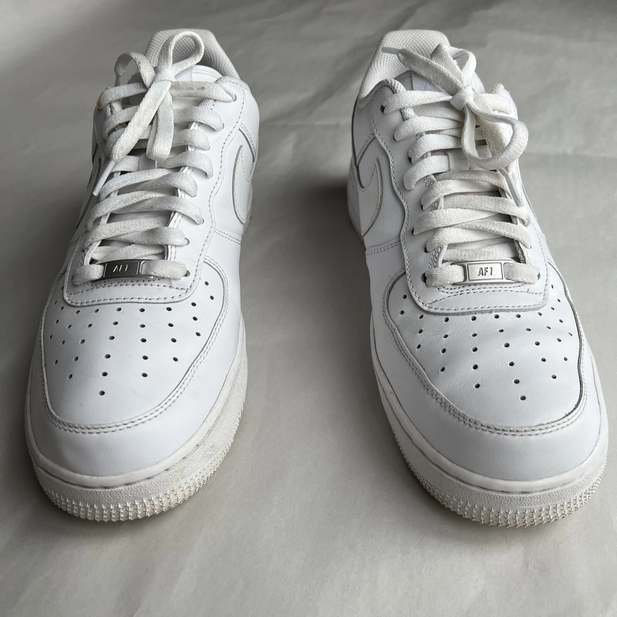 Nike AF1 Air Force 1 CW2288-111 Triple White Low Athletic Sneakers Men’s  Size 11