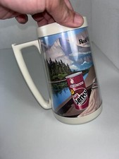 SMOKE CRAFT BEEF JERKEY Mug Insulated Cup Eagle Brand MADE IN USA!! VINTAGE
