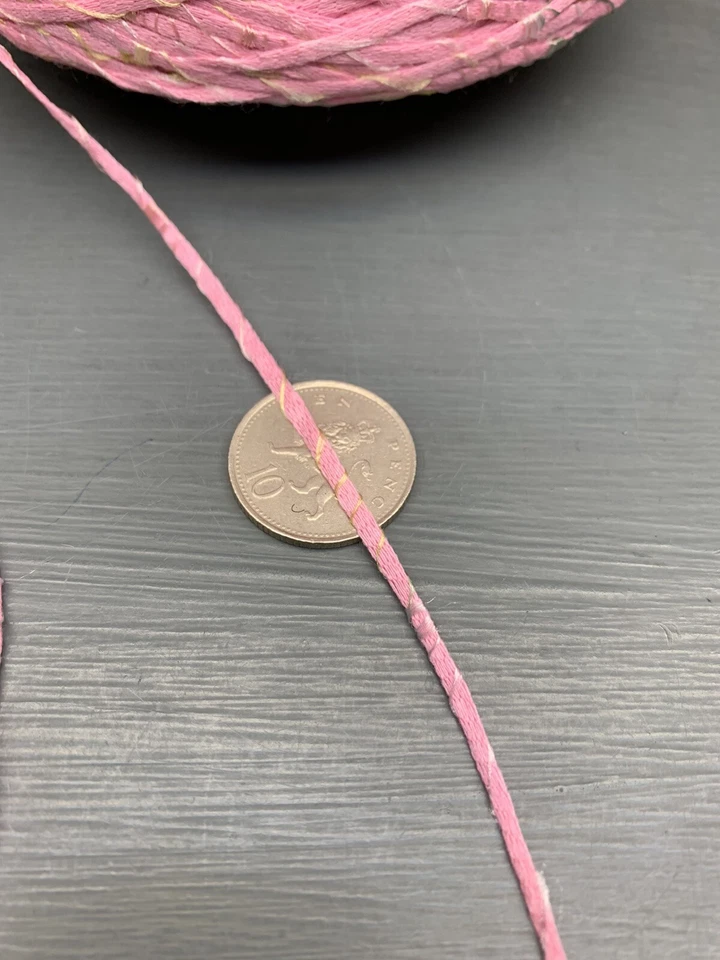 Hilo De Cinta 500G Rosa Con Manchas 45% Algodón F1636 - Imagen 4 de 4