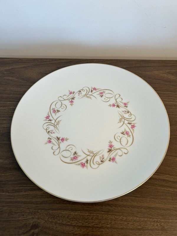 Lisa by Harmony House China 12” CHOP PLATE/ROUND PLATTER, Discontinued, Japan