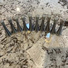 Spring Door Stops 3” Door Stopper Wall Stop Satin Nickel 10PK Buy More & Save!