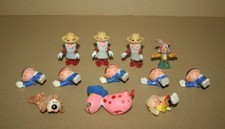 Vintage Corgi Toys "Magic Roundabout" Figures - Dougal, Dylan, Rosalie etc.