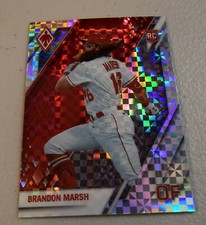 Brandon Marsh 2022 RC Panini Chronicles Phoenix Rookie Building Blocks Prizm #2
