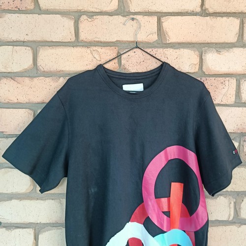 Vintage COOGI Mens T Shirt Y2K 2000s Size S Black Short Sleeve Graphic Cotton - Picture 3 of 11