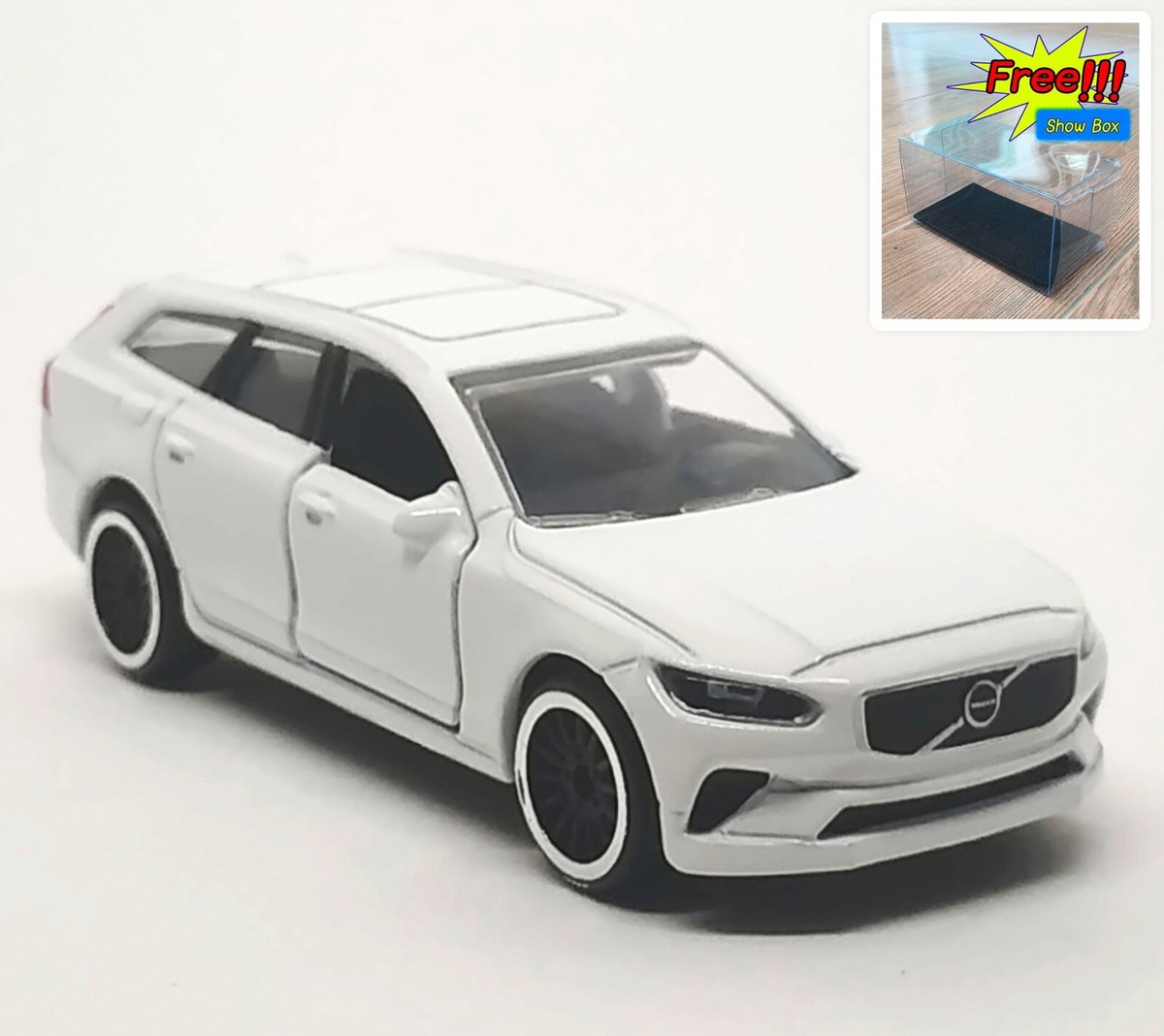 Majorette Volvo V90 White 1:64 (3 inches) 294H no Package | eBay