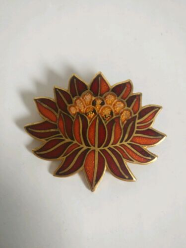 Flower Brooch 1985 - Picture 1 of 2