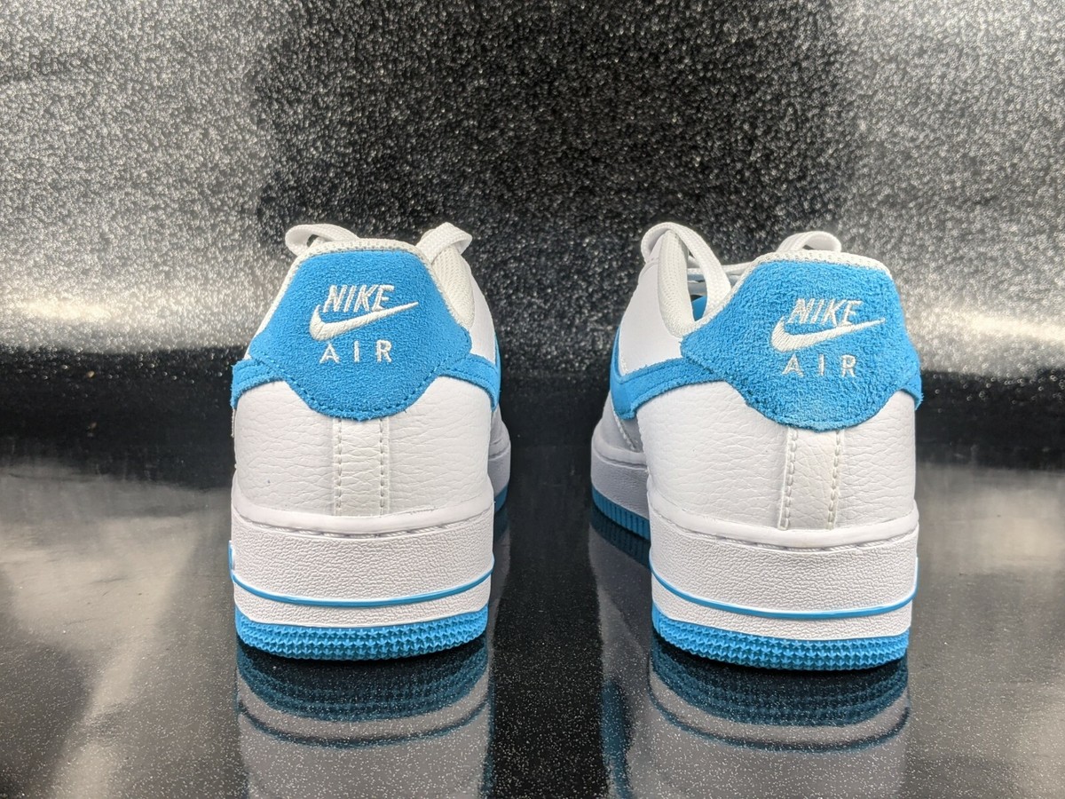 靴 NIKE AIR FORCE 1 07 LOW WHITE  BLUE Nike - Men - Air Force 1 '07 - White/Photo Blue – Nohble