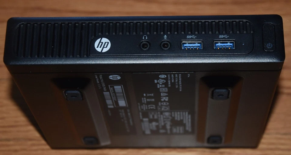 HP 260G2 DM TPC-1019-DM INTEL I3-6100U 4GB RAM 500GB SATA w/ POWER SUPPLY NO OS - Image 3 of 4