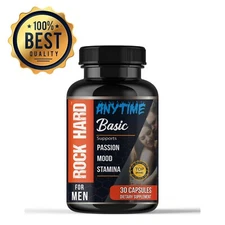 Testosterone Booster for Men, Male Enhancement Pills, Energy, Libido Stamina 30C