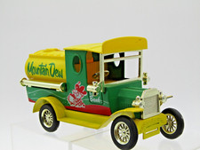 1998 Golden Wheel Mountain Dew 1918 Ford Model T 1:32 Diecast Coin Bank As-Is