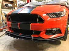 APR Carbon Fiber Front Wind Splitter for Ford Mustang W/O Performance Pk 15-17