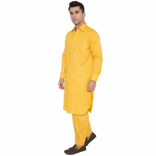 light yellow pathani