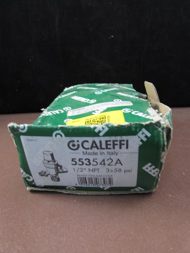 CALEFFI AutoFill Boiler Feed Valve 1/2" NPT / 553542A - Picture 1 of 2