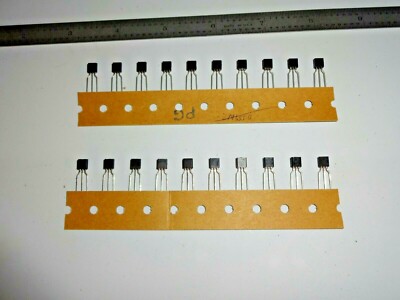 LOT OF (20) GENUINE ON SEMICONDUCTOR   2N5550 Transistors: NPN TO-92