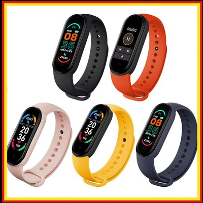 M6 Waterproof Running Smart Watch Heart Rate Blood Pressure Monitor Bracelets