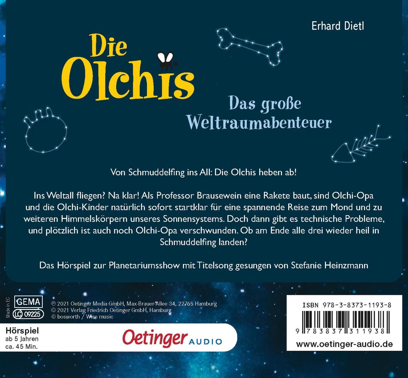 Thumbnail - Die Olchis. Das Große Weltraumabenteuer Erhard Dietl - Hörbuch
