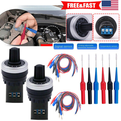 2Set Auto Signal Resistance Simulator, Circuit Maintenance Tool, Circuit Tester#